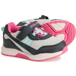 (���) ���g�� �K�[���Y �^�C�^�� �X�j�[�J�[ SR MUNCHKIN Little Girls Titan Sneakers Navy/Pink