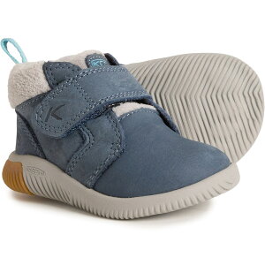 (���) �L�[�� ���g�� �{�[�C�Y KNX �~�f�B �u�[�c - �X�G�[�h Keen Little Boys KNX Middie Boots - Suede Vintage Indigo/Alloy