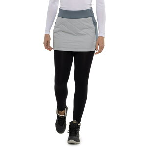 (���) �X�}�[�g�E�[�� �X�}�[�g���t�g �X�J�[�g - �C���T���[�e�b�h SmartWool Smartloft Skirt - Insulated Storm Gray