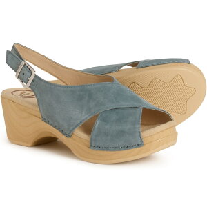 (���) �_���X�R ���f�B�[�X �X���[�� �T���_�� Dansko women Sloane Sandals (For Women) Denim Suede