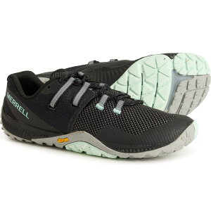 (���) ������ ���f�B�[�X �g���C�� �O���[�u 6 �g���C�� �����j���O �V���[�Y Merrell women Trail Glove 6 Trail Running Shoes (For Women) Black