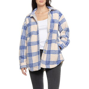 (���) �}�������C���[ �x�C���[ �V���c �W���P�b�g Marine Layer Bailey Shirt Jacket Blue Windowpane