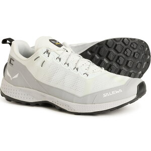 (���) �T���� �����Y �y�h���b�N �G�A�[ �n�C�L���O �V���[�Y Salewa men Pedroc Air Hiking Shoes (For Men) Cold White/Light Grey
