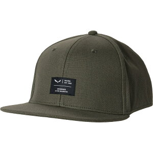 (���) �T���� �v�G�c �L�����o�X �t���b�c �x�[�X�{�[�� �L���b�v Salewa Puez Canvas Flat Baseball Cap Raw Green