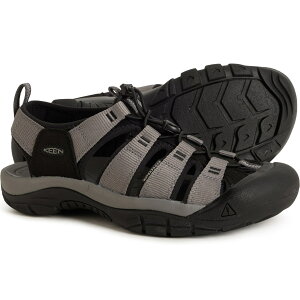 (���) �L�[�� �����Y �j���[�|�[�g �G�C�`�c�[ �X�|�[�c �T���_�� Keen men Newport H2 Sport Sandals (For Men) Steel Grey/Black