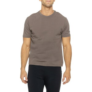 (���) �e�b�N T-�V���c - Upf 50�ȏ�, �V���[�g �X���[�u Kenneth Cole Active Tech T-Shirt - UPF 50+, Short Sleeve Cocoa Dust Brown