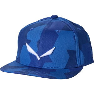 (���) �T���� �v�G�c �J���t���[�W�� �t���b�c �x�[�X�{�[�� �L���b�v Salewa Puez Camouflage Flat Baseball Cap Electric Camou