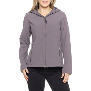 (���) �\�C�u�[ ���� �\�t�g�V�F�� �W���P�b�g Soybu Lynn Softshell Jacket Smoke