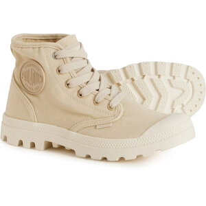 (���) �p���f�B�E�� �r�b�O �K�[���Y �p���p HI V �L�����o�X �X�j�[�J�[ �u�[�c Palladium Big Girls Pampa Hi V Canvas Sneaker Boots Sahara
