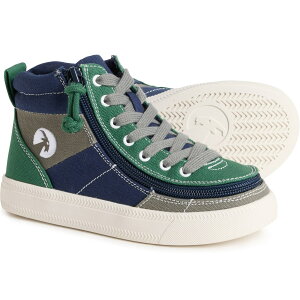 (���) �r���[ �{�[�C�Y �X�g���[�g �n�C-�g�b�v �X�j�[�J�[ Billy Boys Street High-Top Sneakers Earth