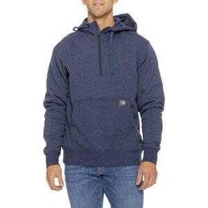 (���) �A���A�b�g ���[�o�[ ���[�N�}�� �u�[�f�B - �W�b�v �l�b�N Ariat Rebar Workman Hoodie - Zip Neck Navy Heather