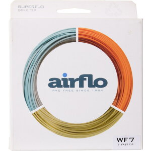 (���) �G�A�t�� �X�[�p�[�t���[ �~�j �t�@�X�g �e�B�b�v �t���b�V���E�H�[�^�[ �t���C ���C�� - �E�F�C�g �t�H���[�h Airflo Superflo Mini Fast Tip Freshwater Fly Line - Weight Forward Olive/Lichen Green