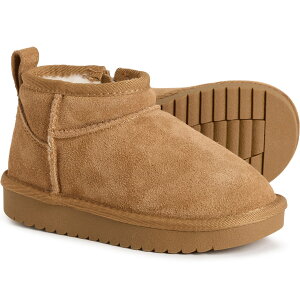 (���) �K�[���Y �X�J�[���b�g �~�j �t�F�C�N-�V�A�����O �u�[�c - �X�G�[�h Greystone Girls Scarlet Mini Faux-Shearling Boots - Suede Chestnut