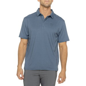(���) ���V�j���[�� �X���u �|�� �V���c - Upf 50�ȏ�, �V���[�g �X���[�u Rossignol Slub Polo Shirt - UPF 50+, Short Sleeve 72F/Blue Yonder