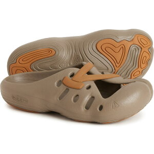 (���) �L�[�� �����Y �X���b�|�� �N���b�O�X Keen men Yogeez Slip-On Clogs (For Men) Brindle/Chipmunk