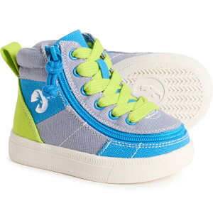 (���) �r���[ ���g�� �{�[�C�Y �J���[�u���b�N �X�g���[�g �n�C - �g�b�v �X�j�[�J�[ Billy Little Boys Color-Block Street High - Top Sneakers Blue