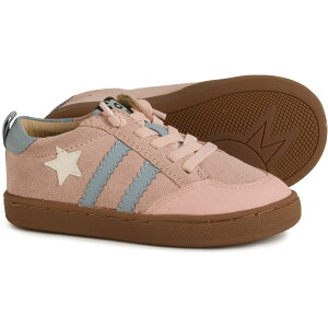 (���) �I�[���h �\�[���Y ���g�� �K�[���Y �����i�[ �X�j�[�J�[ - �X�G�[�h OLD SOLES Little Girls Wos Runner Sneakers - Suede Light Pink Suede / Nacardo Blanco / Dusty Blue