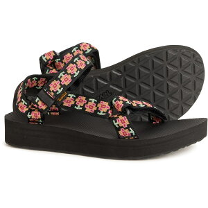 (���) �e�o ���f�B�[�X �~�b�h�t�H�[�� ���j�o�[�T�� �X�|�[�c �T���_�� Teva women Midform Universal Sport Sandals (For Women) Bloom Cherries Jubilee