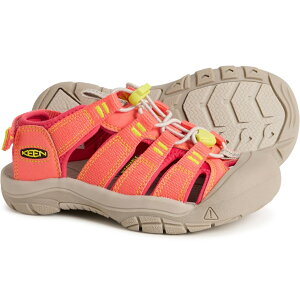 (���) �L�[�� �K�[���Y �j���[�|�[�g �o�E���h���X �X�|�[�c �T���_�� Keen Girls Newport Boundless Sport Sandals Dubarry/Evening Primrose