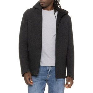(���) �T���� ���C�h �C�� �C�^���[ �T�[�i�[ �t���W�b�v �u�[�f�B - �E�[�� Salewa Made in Italy Sarner Full-Zip Hoodie - Wool Black Out