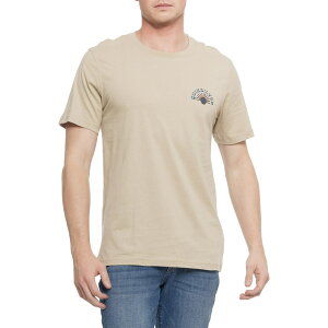 (���) �N�C�b�N�V���o�[ �N�C�b�N �t���E T-�V���c - �V���[�g �X���[�u Quiksilver Quik Flow T-Shirt - Short Sleeve Plaza Taupe