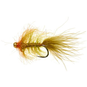 (���) �����^�i�t���C�J���p�j�[ �o�����X ���[�` �X�g���[�}�[ �t���C - �_�Y�� Montana Fly Company Rowley's Balanced Leech Streamer Fly - Dozen Olive Pumpkin