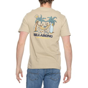 (���) �r���{�� �W�b�p�[ �O���t�B�b�N T-�V���c - �V���[�g �X���[�u Billabong Zipper Graphic T-Shirt - Short Sleeve Plaza Taupe