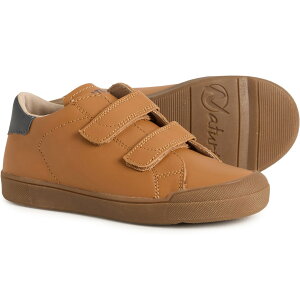 (���) �i�`�����[�m �{�[�C�Y �A�C���g�z�[�t�F�� �X�j�[�J�[ - ���U�[ Naturino Boys Eindhoven Sneakers - Leather Calf Cuoio