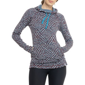 (���) �X�}�[�g�E�[�� �����m 250 �h���[�v-�l�b�N �u�[�f�B - �����m �E�[�� SmartWool Merino 250 Drape-Neck Hoodie - Merino Wool Purple Iris Retro Line