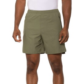 (取寄) アシックス トレーニング ショーツ - 7インチ ASICS Training Shorts - 7” Olive Leaf