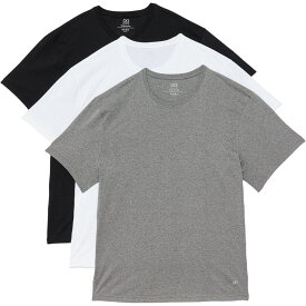 (取寄) 2イグジスト ハイ-パフォーマンス コットンブレンド T-シャツ - 3-パック, ショート スリーブ 2XIST High-Performance Cotton-Blend T-Shirts - 3-Pack, Short Sleeve White/Black/Grey