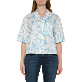 (取寄) ボグナー シャツ - ショート スリーブ Bogner Tamea Shirt - Short Sleeve Mystic Blue