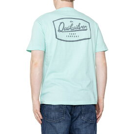 (取寄) クイックシルバー エジィ バイブス T-シャツ - ショート スリーブ Quiksilver Edgy Vibes T-Shirt - Short Sleeve Celadon