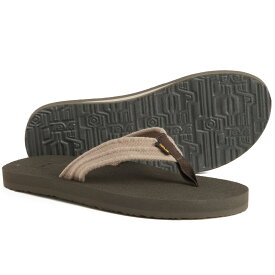 (取寄) テバ メンズ マッシュ リ キャンバス フリップ-フロップス Teva men Mush II Canvas Flip-Flops (For Men) Dune