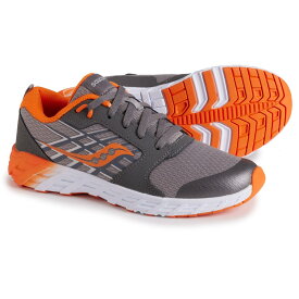 (取寄) サッカニー ボーイズ ウィンド 2.0 LTT ランニング シューズ Saucony Boys Wind 2.0 LTT Running Shoes Grey/Orange