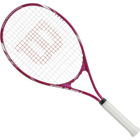 (取寄) ウィルソン トライアンフ テニス ラケット - グリップ サイズ 2 Wilson Triumph Tennis Racquet - Grip Size 2 Magenta/White