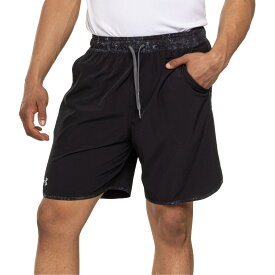 (取寄) アンダーアーマー コンプレッション ボレー スイム ショーツ - Upf 50以上, ビルト-イン ライナー Under Armour Compression Volley Swim Shorts - UPF 50+, Built-In Liner Black