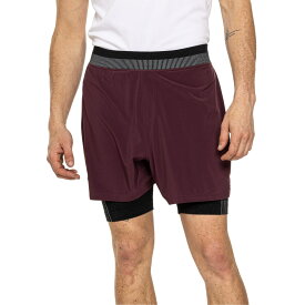 (取寄) スマートウール イントラニット アクティブ ライン ショーツ - メリノ ウール, ビルト-イン ライナー SmartWool Intraknit Active Lined Shorts - Merino Wool, Built-In Liner Eggplant