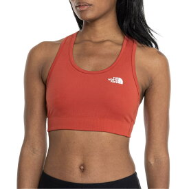 (取寄) ノースフェイス ミッドライン スポーツ ブラ - ミディアム インパクト, レイサーバック The North Face Midline Sports Bra - Medium Impact, Racerback Tandori Spice Red