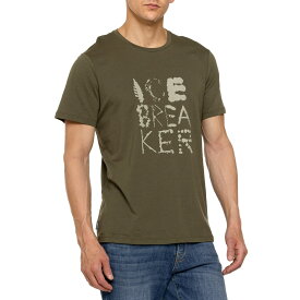 (取寄) アイスブレイカー ローデン ロゴ T-シャツ - ショート スリーブ Icebreaker Loden Logo T-Shirt - Short Sleeve Loden