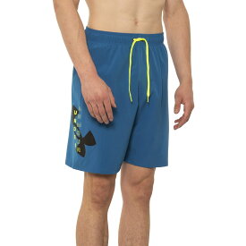 (取寄) アンダーアーマー メンズ ビッグ アイコン スイム ショーツ Under Armour men Big Icon Swim Shorts (For Men) Cruise Blue/Heavy/Black