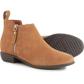 (取寄) エアロソールズ レディース スチュワート サイド-ジップ アンクル ブーティ Aerosoles women Stewart Side-Zip Ankle Booties (For Women) Tan Suede