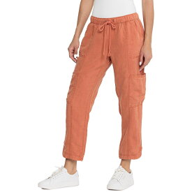 (取寄) C＆Cカリフォルニア テーパード レッグ カーゴ パンツ - リネン C&C California Tapered Leg Cargo Pants - Linen Ginger Spice