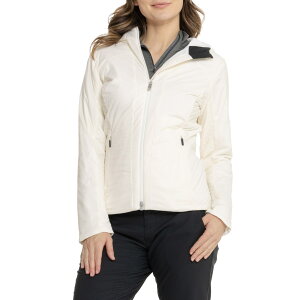 (���) �`���[�X ���f�B�[�X �t�[�f�b�g �W���P�b�g - �C���T���[�e�b�h KJUS women Macuna Hooded Jacket - Insulated Cream