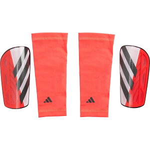 (���) �A�f�B�_�X �A�f�B�_�X �e�B�� ���[�O �T�b�J�[ �V�� �K�[�Y - �y�A adidas Tiro League Soccer Shin Guards - Pair Lucid Red_White_Black