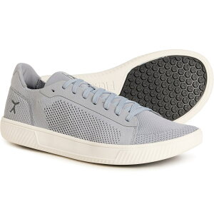 (���) �t���b�N�X �����Y �t���b�N�X �A�_�v�g �j�b�g �g���[�i�[ �V���[�Y Flux men Adapt Knit Trainer Shoes (For Men) Grey _ White