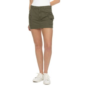 (���) ���[�o�C�X ���f�B�[�X ���[�o�C�X �J�[�S �~�j �X�J�[�g Levi's women Cargo Mini Skirt Olive Night