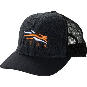 (���) �V�g�J �����Y �V�g�J �~�b�h �g���b�J�[ �n�b�g Sitka men Fanatic Mid Trucker Hat Black