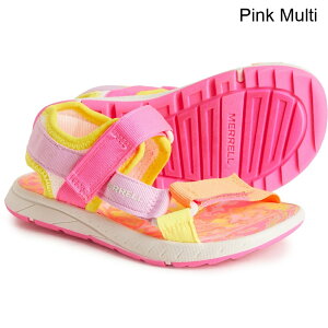 (���) ������ �L�b�Y ������ �K�[���Y �J�t�i �E�G�u 2.0 �X�|�[�c �T���_�� Merrell kids Girls Kahuna Web 2.0 Sport Sandals Pink Multi