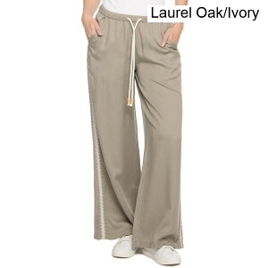 (���) ���f�B�[�X �J���v�\ ST. �o�[�X �G���u���C�_�[ �p���c Calypso St. Barth women Embroidered Pants Laurel Oak/Ivory